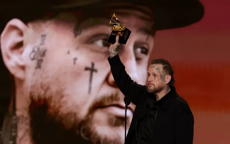Jelly Roll wint drie GRAMMY Awards met Beautifully Broken